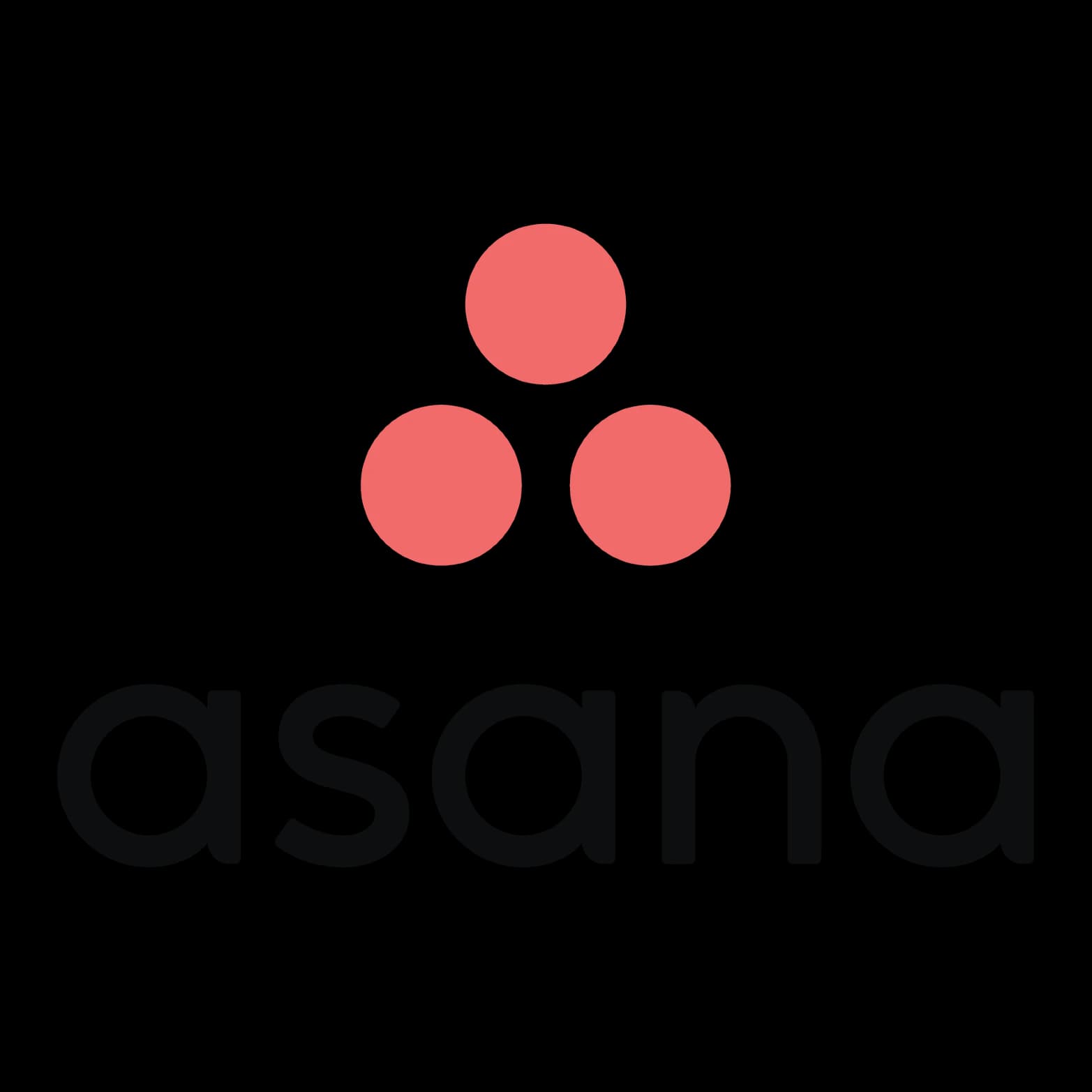 Logo for the web app Asana