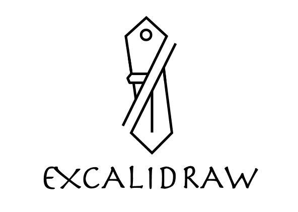 Logo for the web app Excalidraw