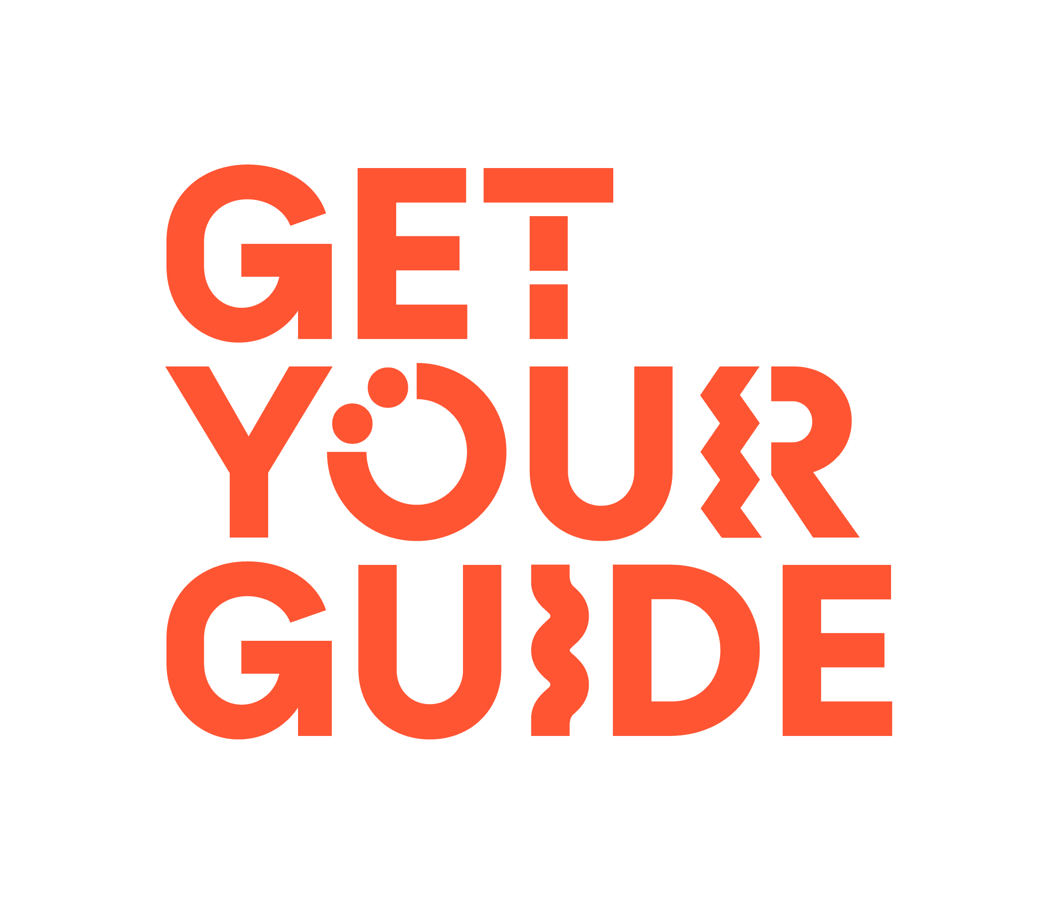 Logo for the web app GetYourGuide