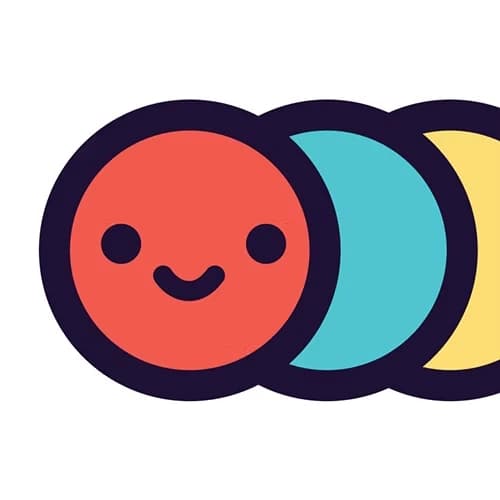 Logo for the web app Happy Hues