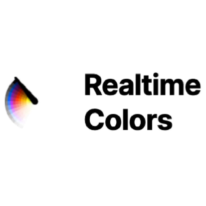 Logo for the web app Realtime Colors